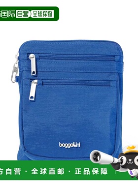 自营baggallini Securtex Anti-Theft Crossbody Bag - lapis 美