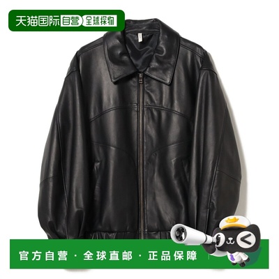 1h可退 日本直邮CCU男装 羊革夹克 仿皮风格 拉链设计 2318050523