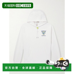 Icon 1h可退 Club 男士 网球徽标印花有机棉 香港直邮Casablanca