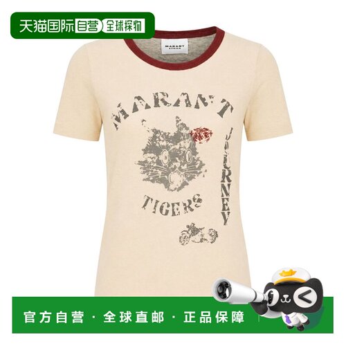 香港直邮ISABEL MARANT 女士T恤 TS0016FAD3N06E90LB AW2026