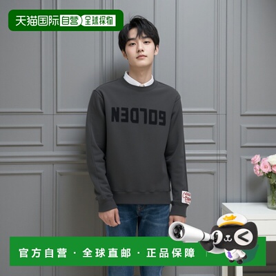 1h可退 香港直邮GOLDEN GOOSE 男士 徽标长袖卫衣 GMP01223P00064