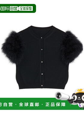 香港直邮VALENTINO 女士卫衣 BK400ZA5G0NO SS2026 黑色