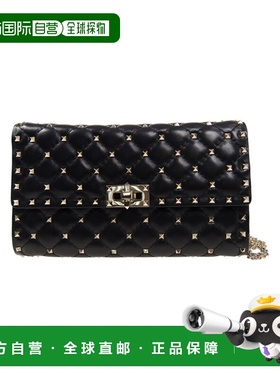 【99新未使用】香港直邮VALENTINO Rockstud 手拿包 Women crov