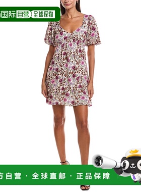 自营Saltwater Luxe Mini Dress - pink 美国奥莱直发连衣裙