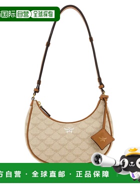 香港直邮MCM 女士斜挎包 MWHFSAC02I9 SS2025 花色手提包单肩包