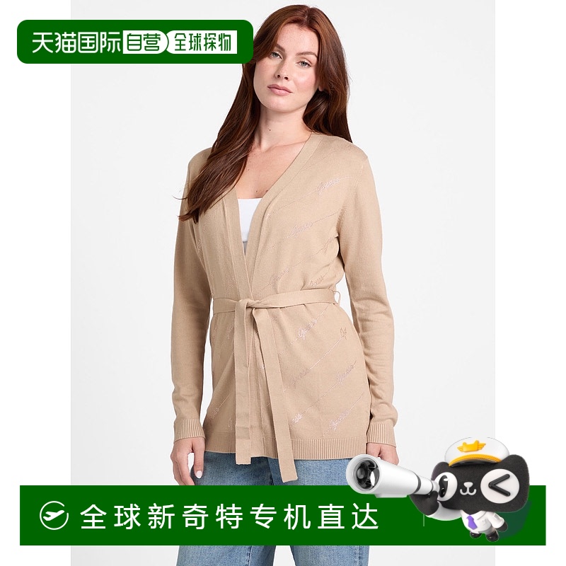 自营 guess佩吉标志水钻开衫-g118 【美国奥莱】直发