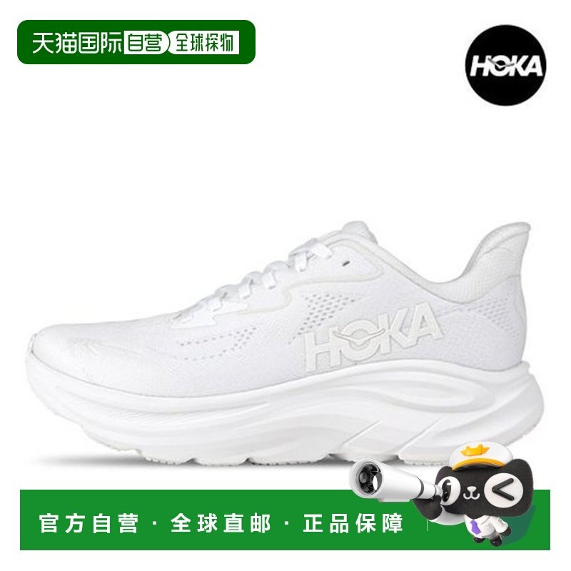 韩国直邮HOKA ONEONE 霍卡 Clifton 10 白色女式跑步鞋运动鞋 116