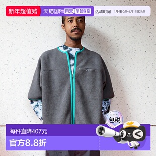 1h可退 日本直邮BURLAP OUTFITTER 男女同款 Polartec保暖夹克 半