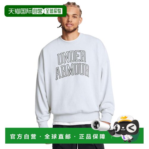 日本直邮Under Armour 时尚舒适 百搭 圆领 美式 休闲 户外简约卫