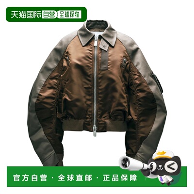 1h可退 香港直邮Sacai 长袖翻领夹克 2608303