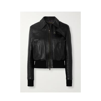 1h可退潮奢 Chloe蔻依女士拼接皮革夹克 CHC24ACV38212