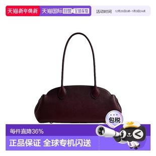 34徽标金色五金件皮革手提包时尚 香港直邮COACH蔲驰女款 Empire