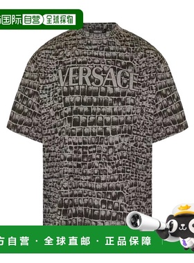 香港直邮Versace 印花T恤 10125921A09030范思哲