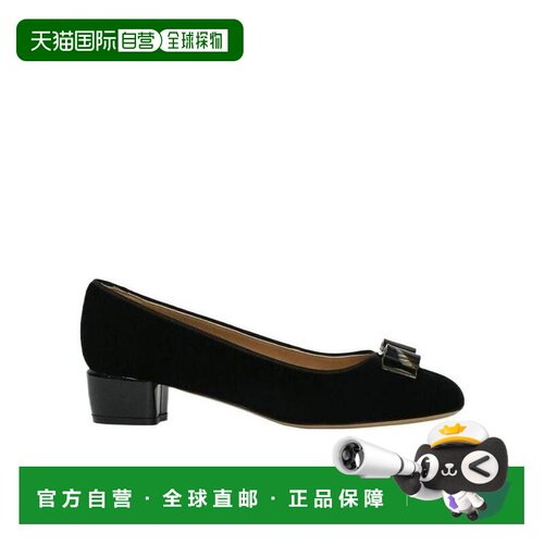 香港直邮Salvatore Ferragamo 蝴蝶结高跟鞋 0587501菲拉格慕单鞋