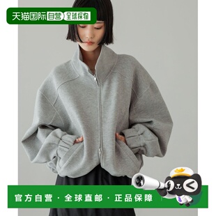 1h可退 日本直邮LOWRYS FARM 女装 段纹质感连帽卫衣 654886