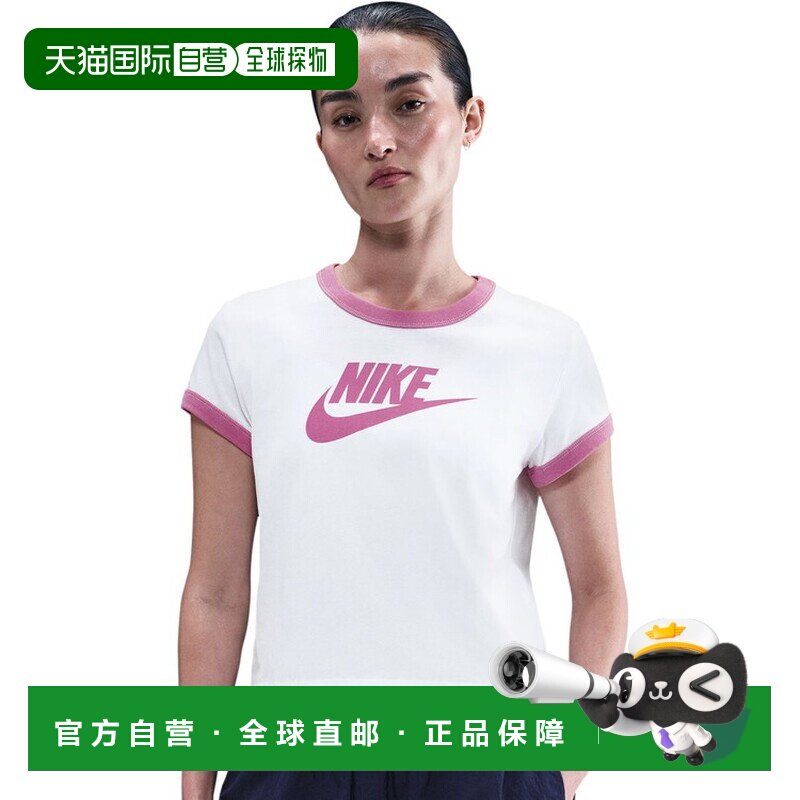 Nike 女士 NSW Ringer VNTG RU 短袖 T恤 IF4073-101女士图片