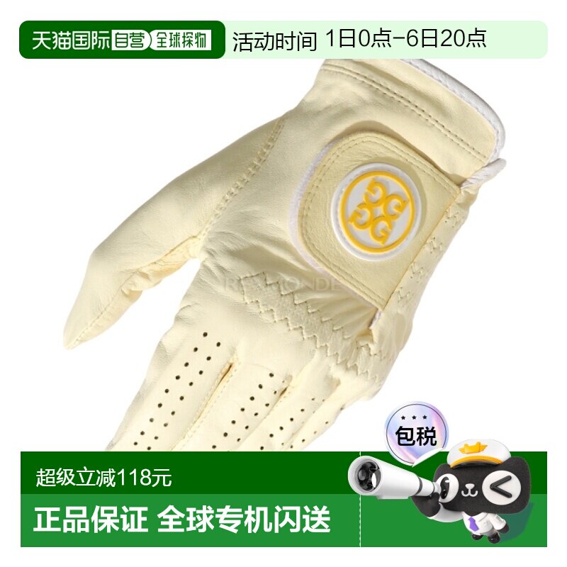 韩国直邮 GFORE 高尔夫球左手手套男款羊皮运动透气舒适休闲图片