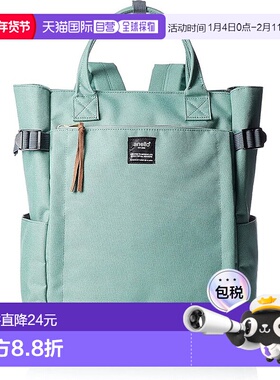 【日本直邮】[Anello] 2 用背包 A4 尺寸 多收纳 POST ATC1225Z