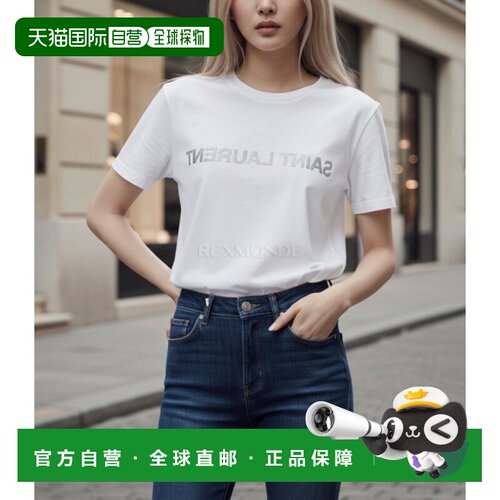 韩国直邮saint laurent paris 通用 上装T恤