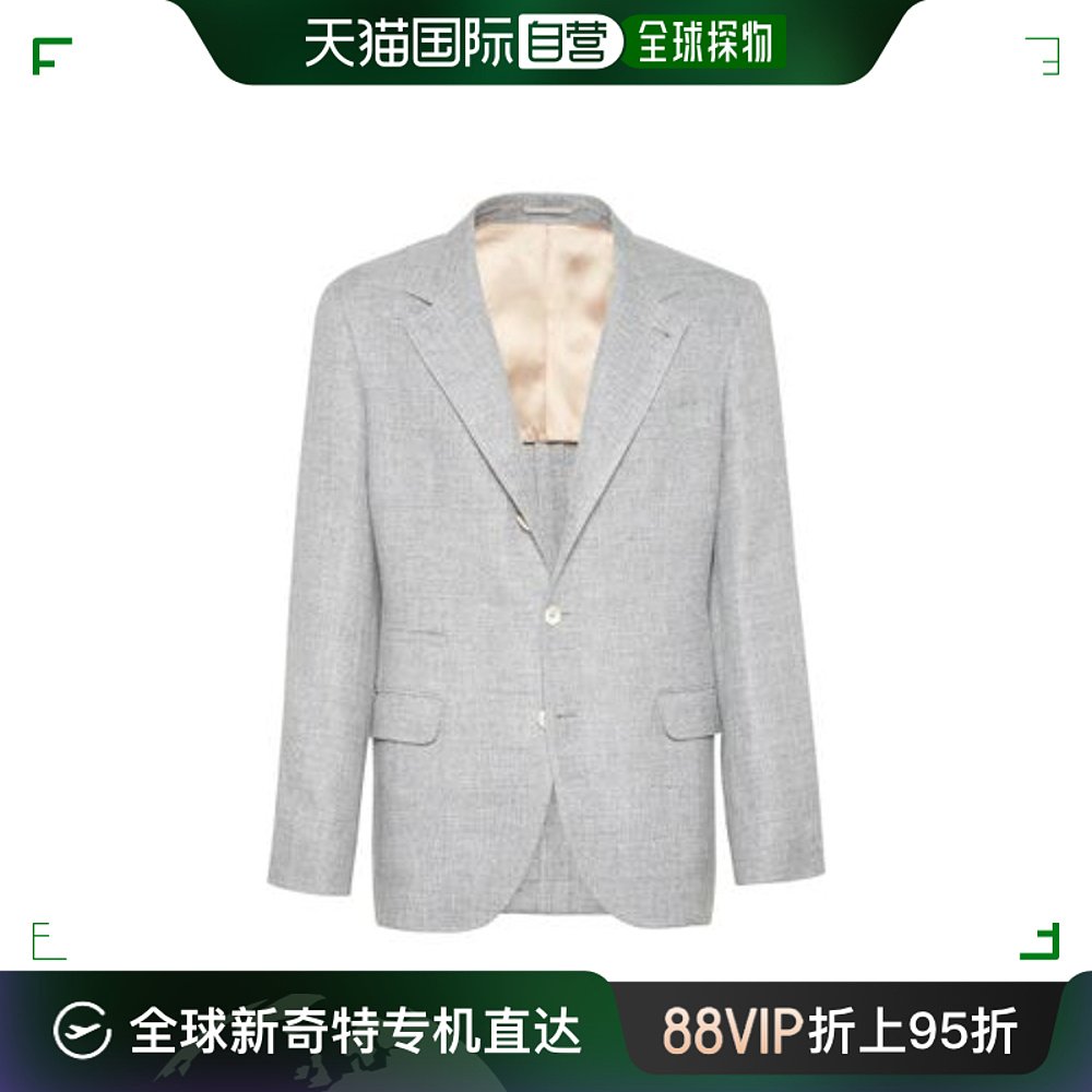 香港直邮BRUNELLO CUCINELLI 男士户外风衣 CUC5ZFW4GRY