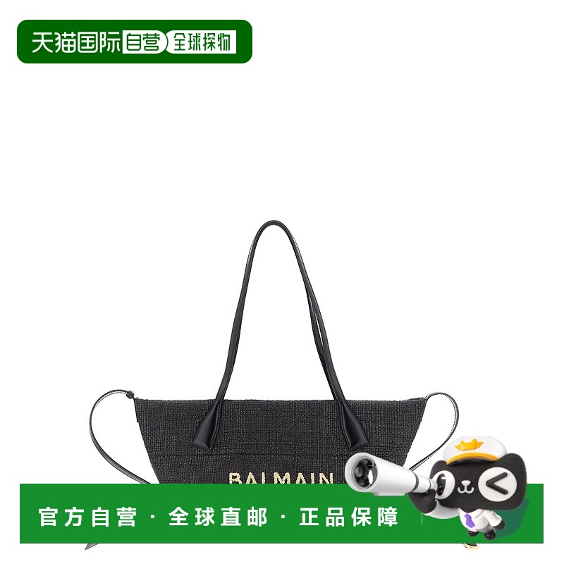 1h可退 香港直邮BALMAIN 女士手提包 GN1FD039TRAA0PA SS2026 黑