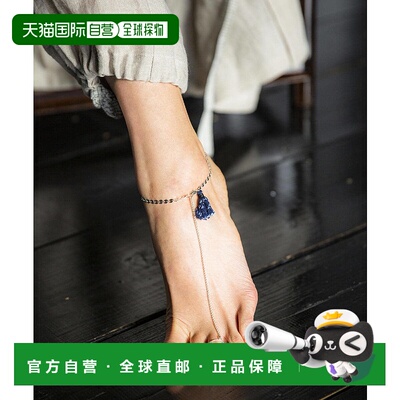 1h可退 日本直邮CATHRI 女士创新设计链条脚链 AK-21-F 久留米结