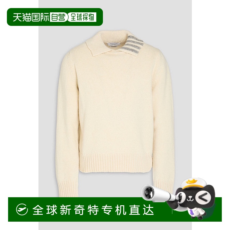 1小时内可退 香港直邮潮奢 Thom Browne 汤姆 布朗 男士 条纹羊毛