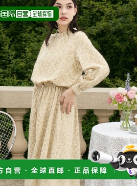 1h可退 日本直邮Honeys 女士高领设计连衣裙 简约宽松风格 春秋季