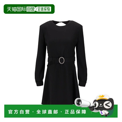 香港直邮SAINT LAURENT 女士连衣裙 819619Y012W1000NOIR AW2025