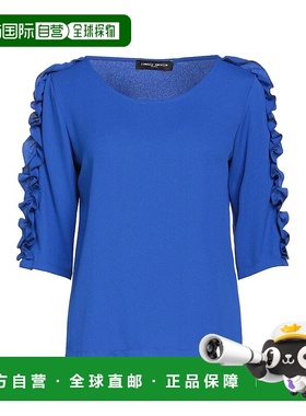 1h可退 香港直邮潮奢 Frankie Morello 女士 上衣 blue蓝色 舒适