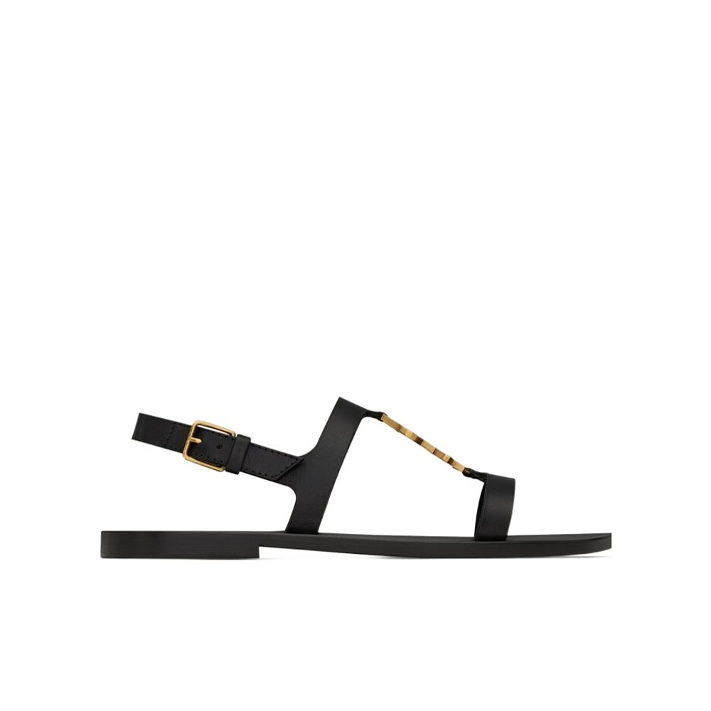 Saint Laurent 圣罗兰 女士 CASSANDRA 平底凉鞋 818294DWEDD