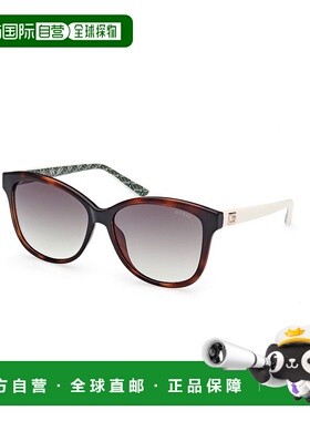自营Guess Resin Women's Sunglasses - brown 美国奥莱直发
