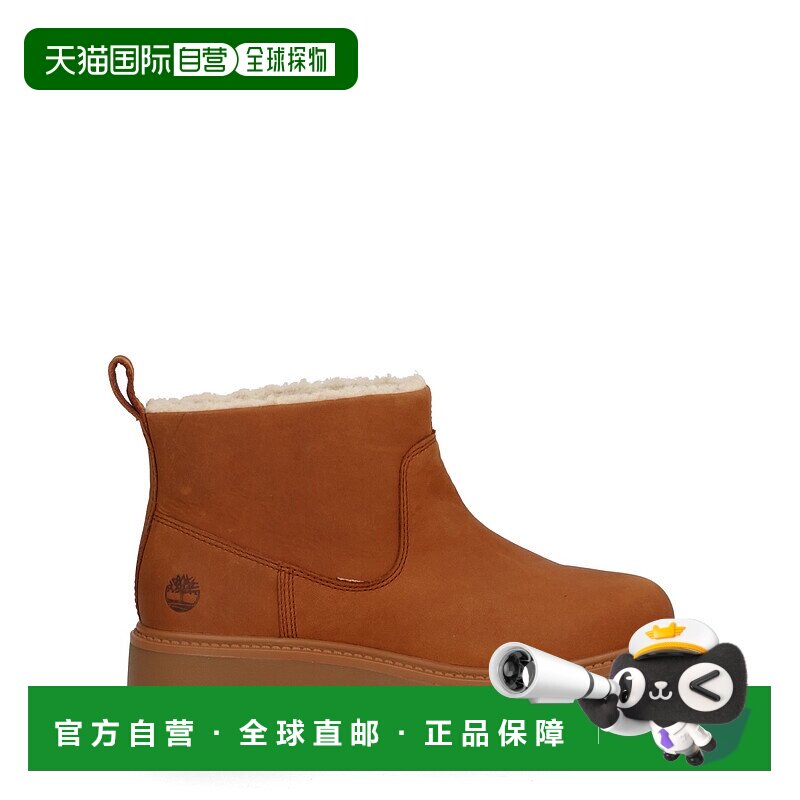 香港直邮Timberland 天伯伦 女士 皮质靴子 TB0A283GEM71RUSTNUBU