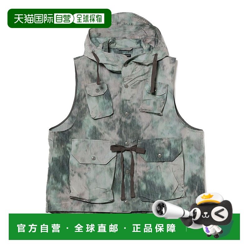 1h可退 日本直邮ENGINEERED GARMENTS 男士宽松多口袋工装马甲 个