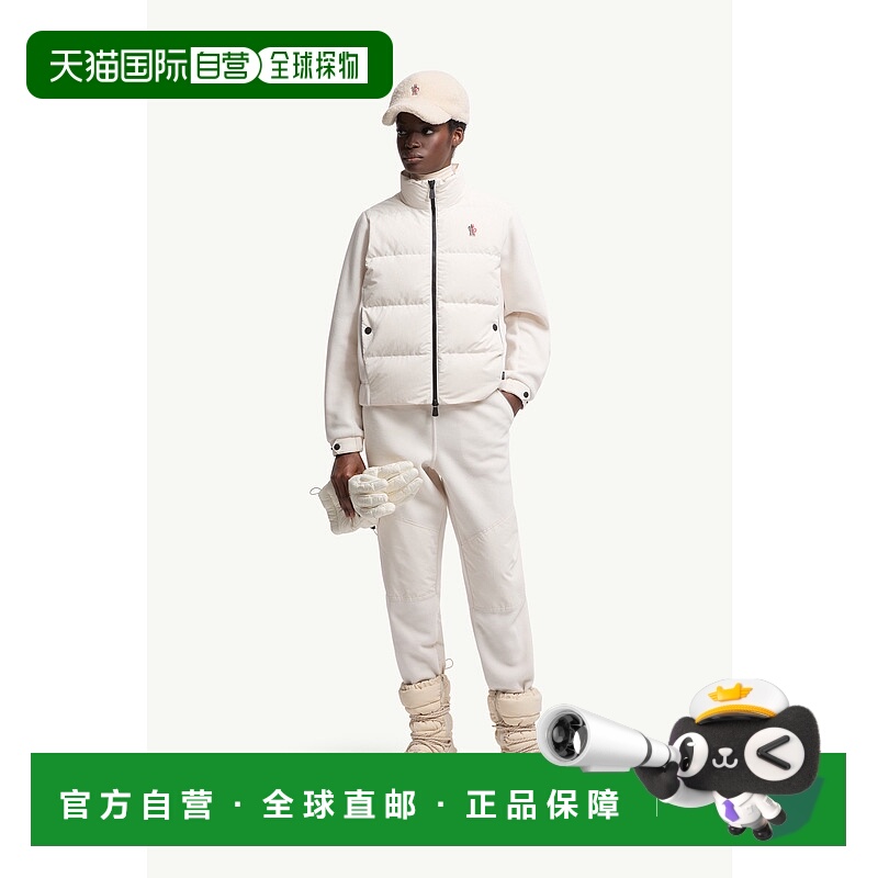 欧洲直邮MONCLER (2025) Polartec® 绗缝拉链开衫羊毛