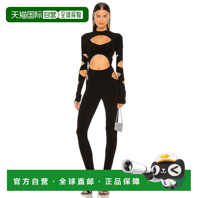 香港直邮NORMA KAMALI 诺玛 卡玛丽 女士 Aztec 长袖连衣裤 KK321