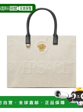 香港直邮Versace 徽标手提包 10047411A034942K86V范思哲单肩包