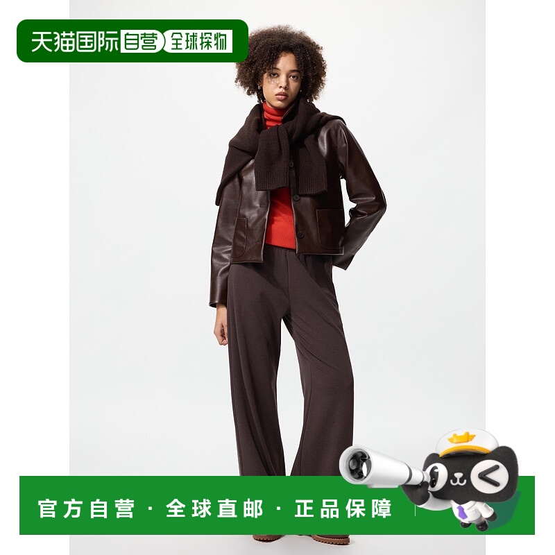 日潮跑腿UNIQLO优衣库 保暖直筒裤/加长款 481406