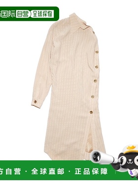 香港直邮Acne Studios 不对称衬衫式连衣裙 A20458