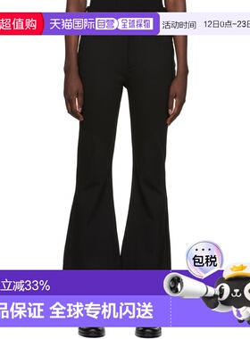1h可退 香港直邮潮奢 rag bone 瑞格布恩 女士 黑色 Cora 长裤 WA