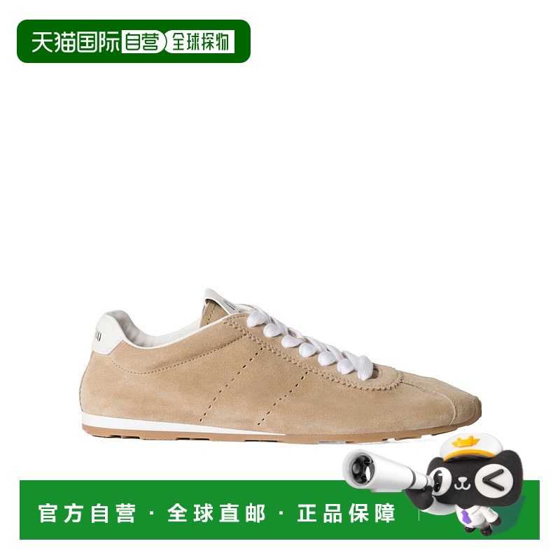 香港直邮Miu Miu Plume低帮休闲鞋 5E114E054F005运动鞋板鞋