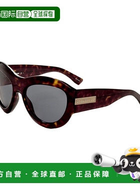 自营 Dsquared2女式59毫米哈瓦那太阳镜D20072S-0086-KU-哈瓦那