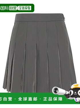 香港直邮Thom Browne logo半身裙 FGC724A08105a字裙