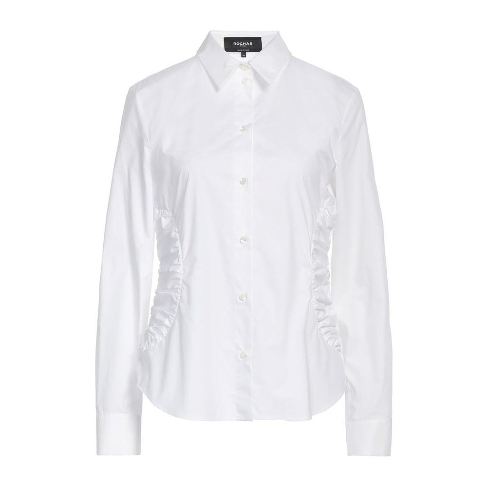 美国直邮ROCHAS女士衬衫长袖 时尚 舒适 自然 休闲 百搭女装上装
