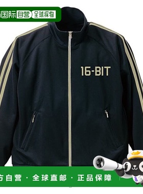 【日本直邮】COSPA Mega Drive 16BIT 运动衫 黑色×金色 S号 活