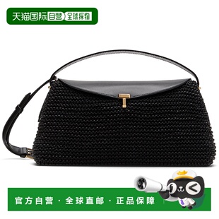 女士 黑色 Leather 香港直邮潮奢 单 Woven toteme Lock 1h可退