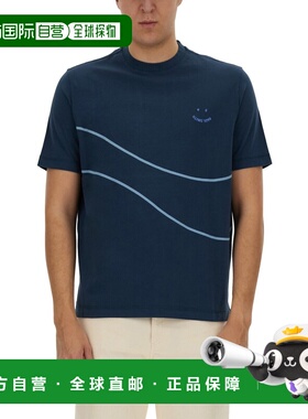 1h可退 香港直邮Paul Smith 男士 印花T恤 M2R965XPM2115448A
