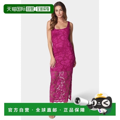 自营Bebe Women'S Marseille Lace Square Neck Tank Dress - fuc