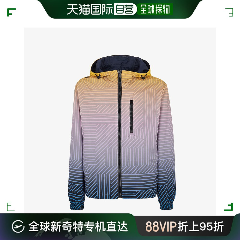 香港直邮潮奢 Fendi男士Multicolour nylon jacket滑雪服