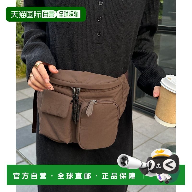1h可退 日本直邮Discoat 女装 多口袋斜跨胸包 轻便耐磨尼龙材质,运动包/户外包/配件,单肩包,淘宝优惠券,粉丝福利购,淘宝优惠卷